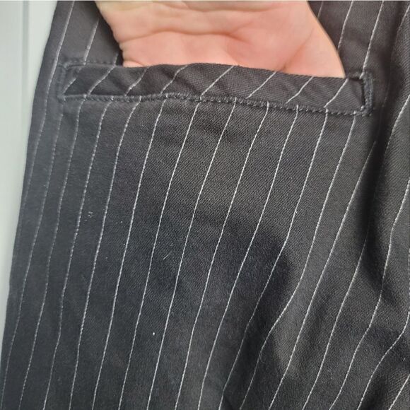 FREE PEOPLE Montella Pinstripe Crop Skinny Pants - Picture 6 of 9
